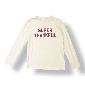 Crewcuts | “Super Thankful” Long Sleeve Tee (8-9 yrs)